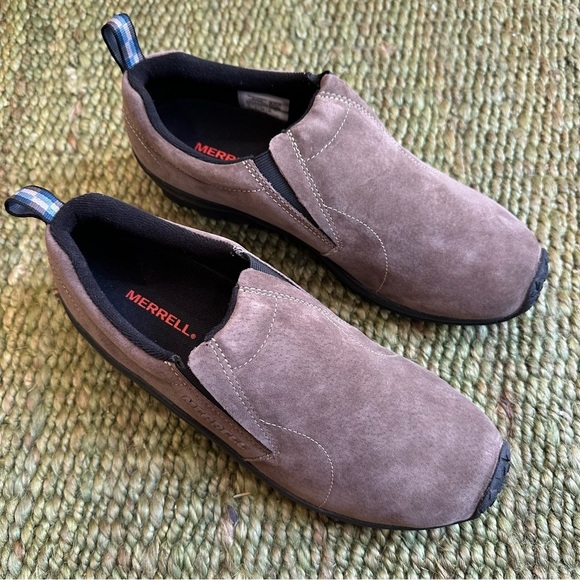 Merrell Men's Size 10.5 M Jungle Moc Slip-On Shoe in Fudge J63829 NIB - Picture 1 of 9